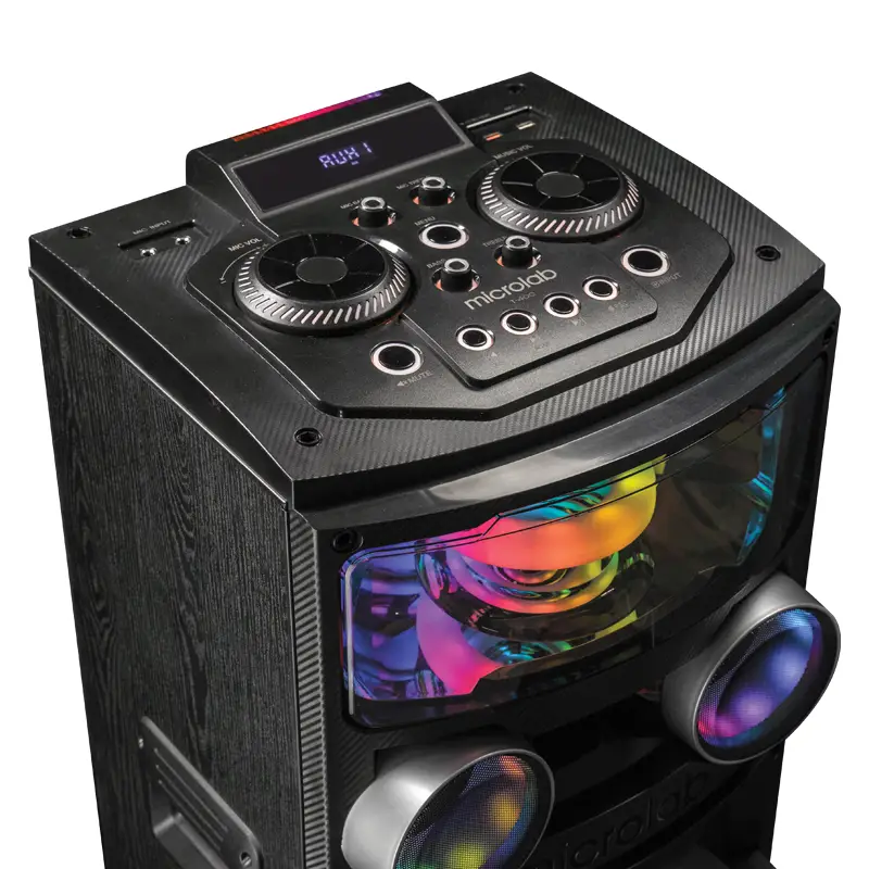 قیمت و خرید پخش کننده خانگی میکرولب مدل dj t400 دوقلو